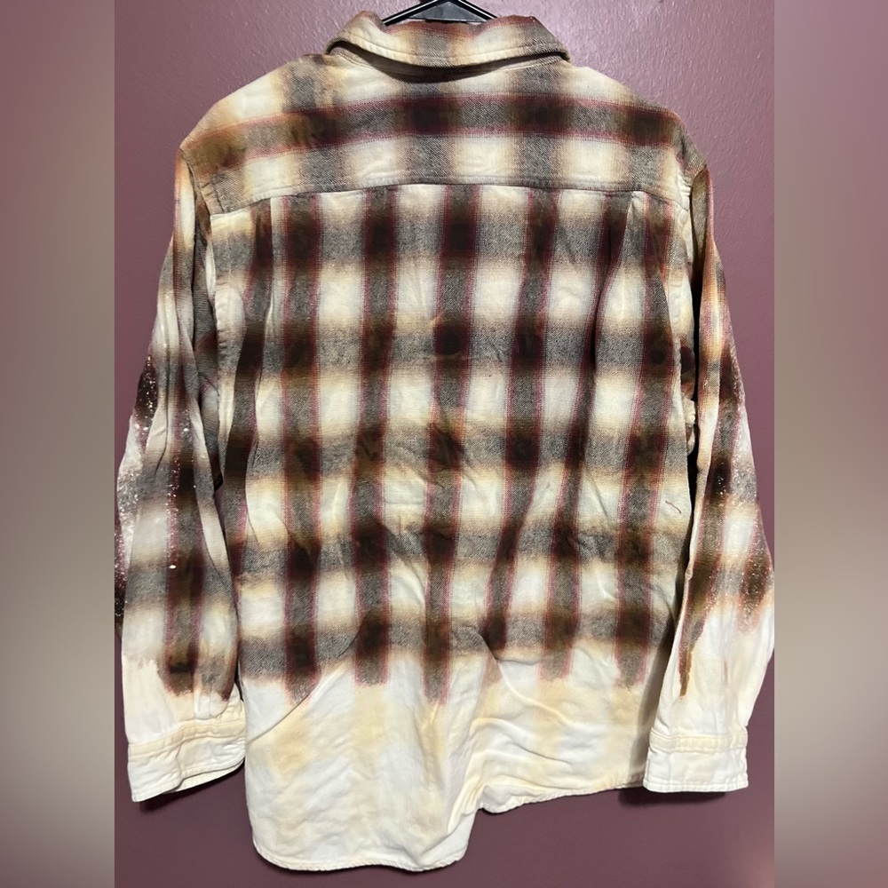 Distressed/bleached flannels - Picture 2 of 2